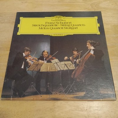 Franz Schubert String Quartets Melos Quartet Deutsche Grammophon 2864053 4LP NM