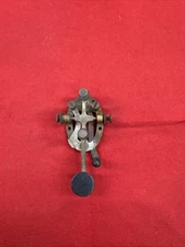 J. H. BUNNELL ANTIQUE BRASS STRAIGHT MORSE CODE CW TELEGRAPH RADIO KEY USA