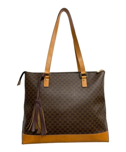 CELINE Brown Leather Tote Bags