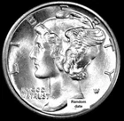 1916-1945 Mercury Dime AU-BU Uncirculated 90% Silver 10c Coin P-D-S