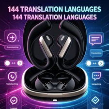 Translation Earbuds Real Time - AI 144 Language Translator Earbuds, Audifonos US