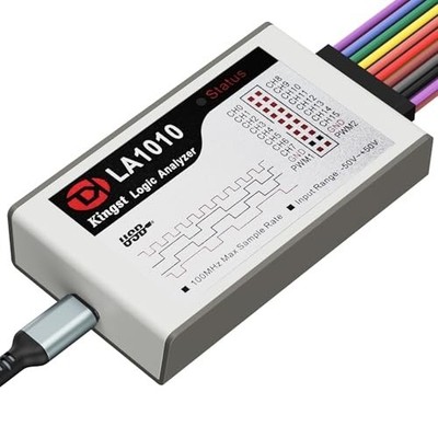 Innomaker LA1010 USB Logic Analyzer 16 Channel 100MHz Handheld Black