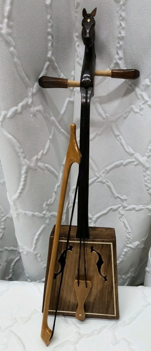 【中古】 Songs ＆ Morin Khuur Morin Khuur Mongolian Nomad Horse Head Fiddle Decorative