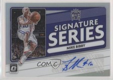 2020-21 Panini Donruss Optic Signature Series Holo Prizm Mike Bibby Auto 0j19