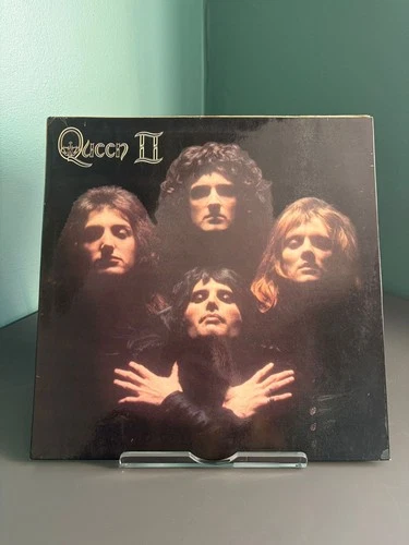 QUEEN -Queen II 1974 UK -BLACK WHITE Label Matrix Errors EX/EX Early Pressing