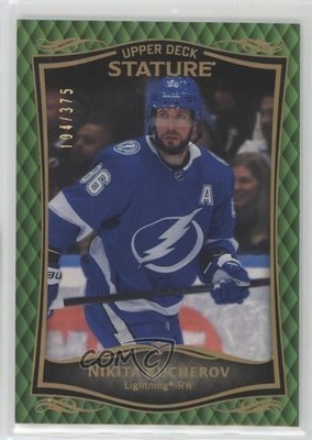 2024-25 Upper Deck Stature 2023-24 Base Green 104/375 Nikita Kucherov #20 2tb