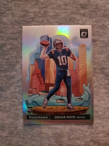 2024 Donruss Optic Drake Maye Rookie Downtown