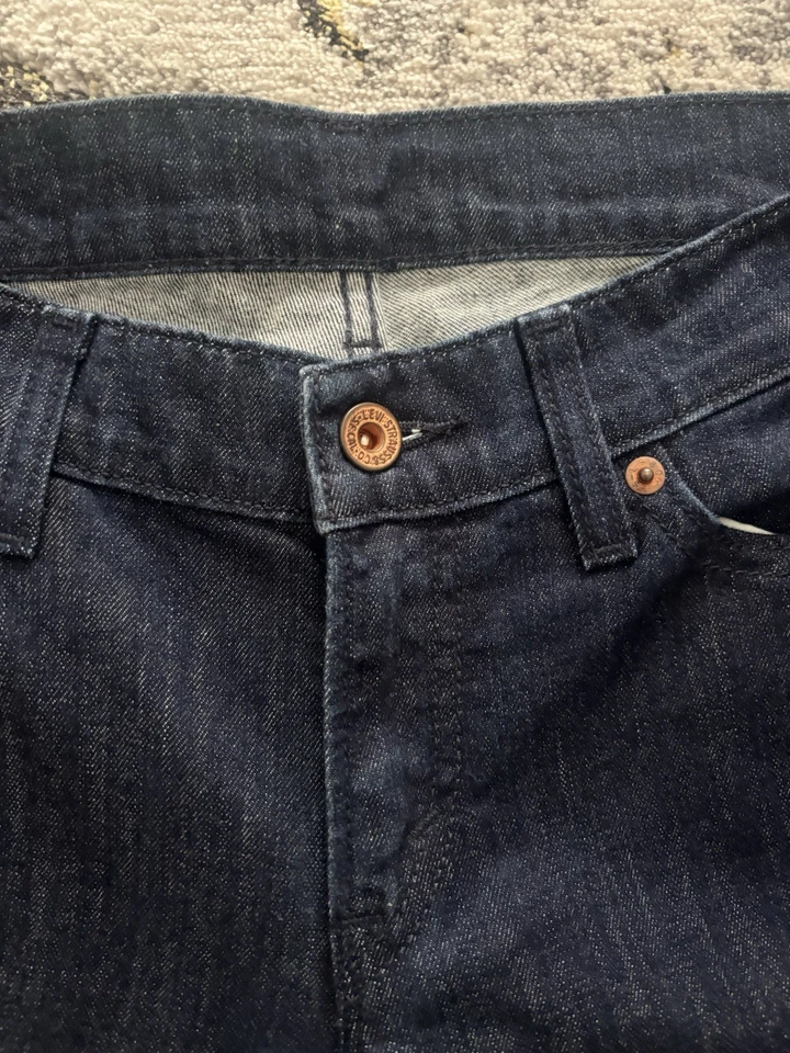 Levi’s 505 Men’s Straight Leg Jeans Blue Medium Wash W34 L32, photo 3 of 5