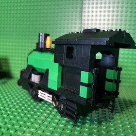 Lego My Own Train Small Green Engine With Tender Locomotive Read Description