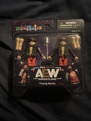 AEW Minimates Young Bucks 2-Pack Figure Set New RR