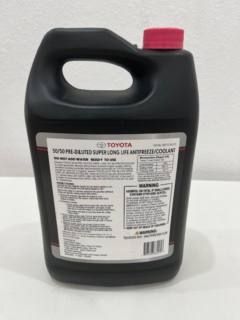 Toyota Scion Genuine Super Long Life Antifreeze Coolant Pink 1
