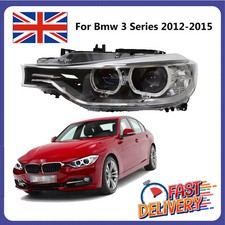 Left Passenger Side Xenon Led Headlight Headlamp LHD For Bmw 3 Series 2012-2015