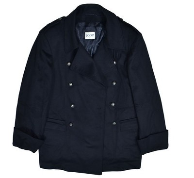 JOOP! marineblauer Woll-Kaschmir Damen-Bossman-Mantel XL
