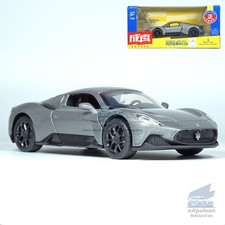 1/33 Maserati MC20 2023 Modelo Coche Diecast Juguete Vehículo Colección Niños Regalo Gris