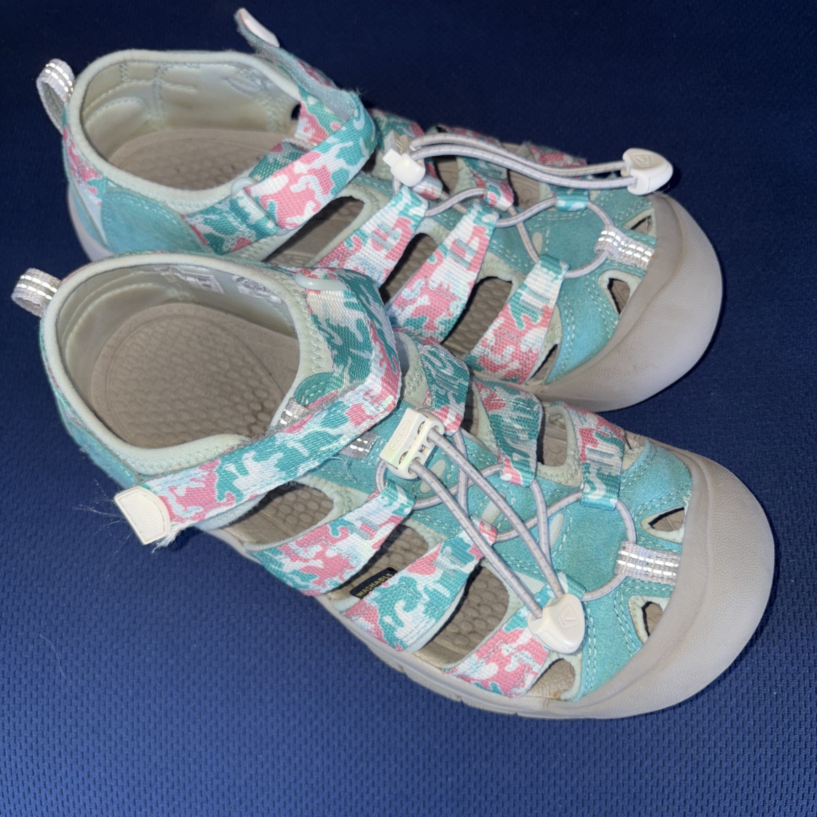 Sandali impermeabili Keen Newport giovani taglia 5 rosa turchese