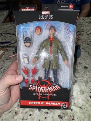 Marvel Legends 6'' Peter B Parker Spider-Man Into The Spider-Verse Stilt Man BAF