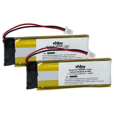 2x Akku für Cardo G4 G9x G9 Scala Rider G9 Scala Rider G4 Headset 800mAh