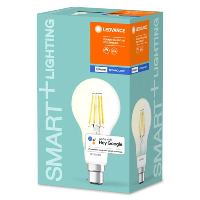 LED Filament Smart+ Birne 6W = 60W B22d klar 806lm warm Dimmbar Apple Bluetooth - Bild 4 von 4