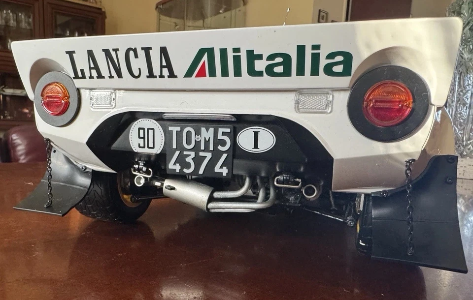 Lancia Stratos scala 1:8 Alitalia S. Munari Centauria Rallye Monte Carlo 1976 - Immagine 3 di 4