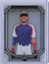 2024 Upper Deck Goodwin Champions #P67 Anthony Gutierrez Platinum Rainbow