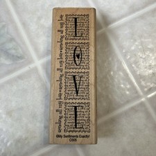 My Sentiments Exactly Rubber Stamp SENDING ALL MY LOVE POSTAGE VALENTINES