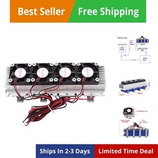 Peltier Module Refrigerator Cooling System DIY Thermoelectric Cooler Refriger...