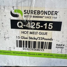 Surebonder Q-425-15 Hot Melt Glue (22lbs)