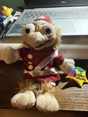 Cling~H R Pufnstuf Puff N Stuff Sid Marty Krofft Bean Bag Plush~NEW WITH TAGS
