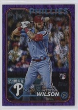 2024 Topps Series 2 Purple Foil 289/799 Weston Wilson #658 1c43