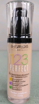 Bourjois 123 Perfect Foundation 16 Hour 52 Vanilla 30ml 1oz Exp 05/2027
