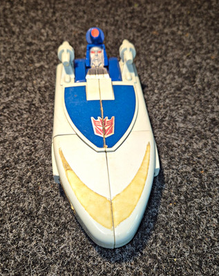 Hasbro Transformers Decepticon Action-Figur blau/weiß Vintage 1986