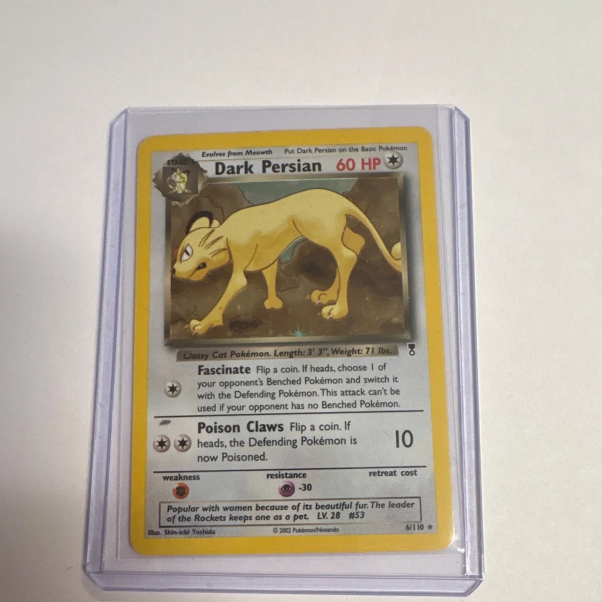 Dark Persian 英語版 6/110 Dark Persian 6/110 Legendary Collection for sale | eBay