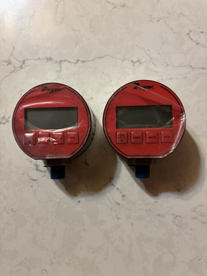 #ad Dwyer Instruments Dpg 002 Digital Process Pressure Gauge 0 To 15 Psi 3 In $185.00