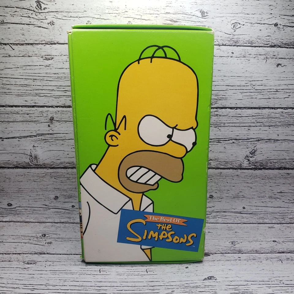 The Best of The Simpsons 1997 VHS Boxed Set 1 Volumes 1, 2 & 3 Fox Video Uncut! - Image 2 of 4