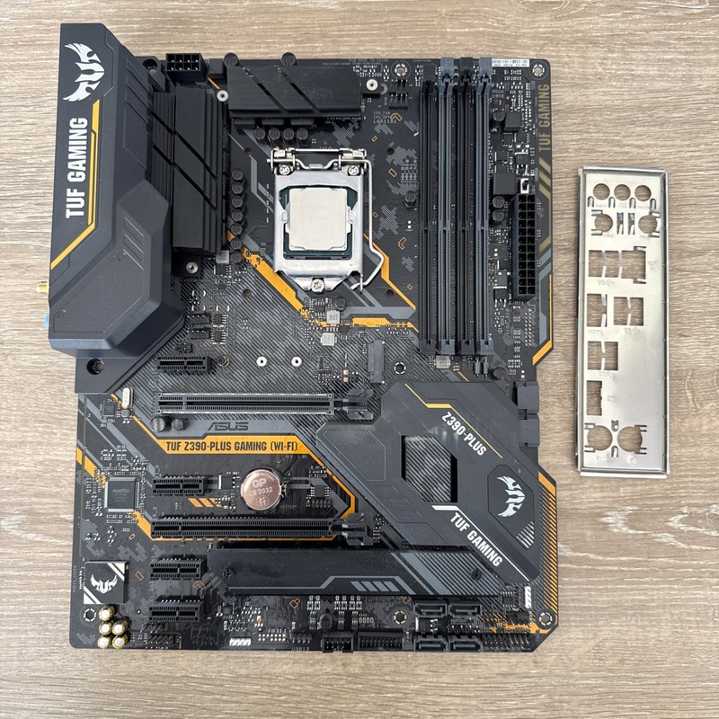 ASUS TUF Z390-PLUS GAMING WI-FI LGA1151 ATX Motherboard with Wi-Fi +Bluetooth