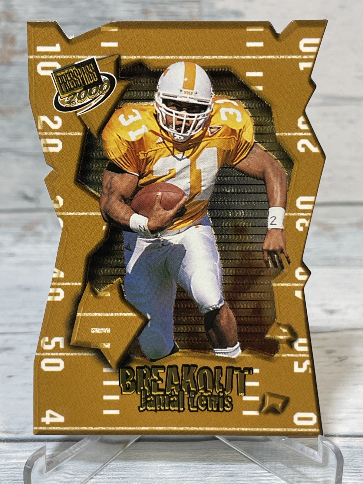 Jamal Lewis Press Pass Breakout #BO31 Base