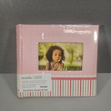 Pink Stripe 2 Photo Album by Recollections 100 pages, 200 photos, size 10"x 9"