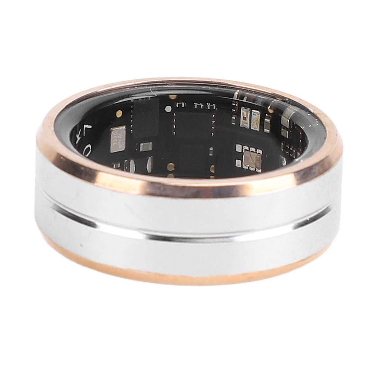 Smart Ring Health Tracker Edelstahl Smart Health Ring Mit APP Für Fitnessstudio