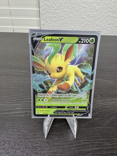 Leafeon V 013/159 | SWSH - Crown Zenith | Ultra Rare | Pokemon NM