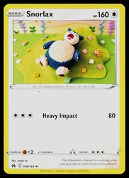 Snorlax 109/159 Crown Zenith Rare