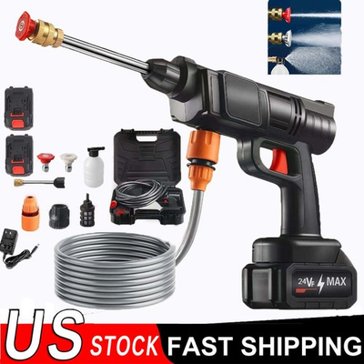 #ad Electric Pressure Washer High Pressure Washer Portable Powered Washer 2 Nozzle $25.89
