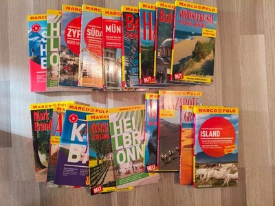 18x Marco Polo Reiseführer - Städte & Länder - Reise Bücher Sammlung
