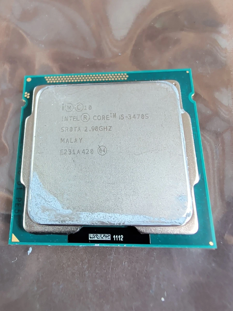Intel Core i5-3470S Processor Model Computer Processors (CPUs) for