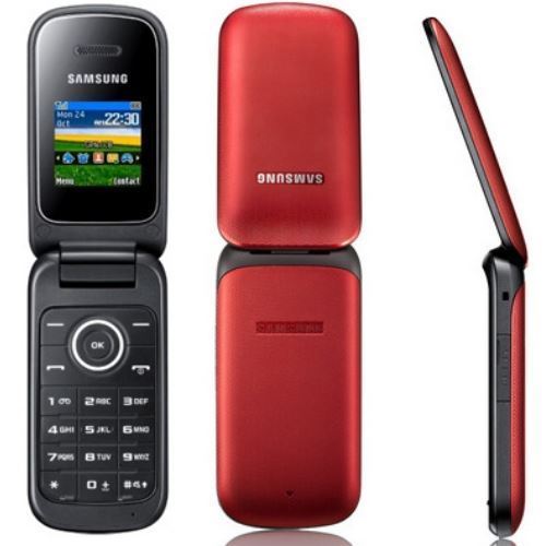 NEW CONDITION SAMSUNG E1190 RED FLIP CHEAP MOBILE PHONE UNLOCKED eBay