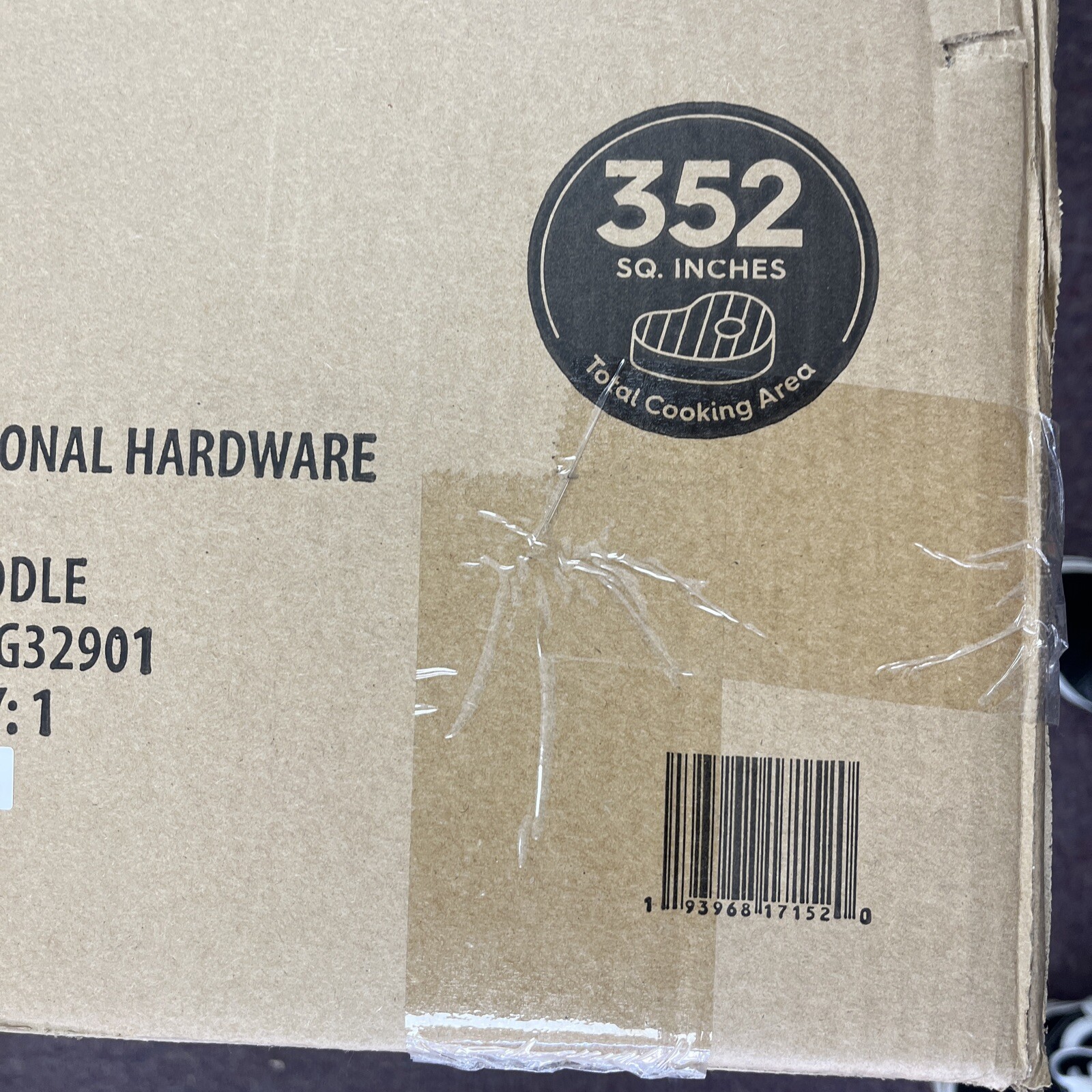 Member's Mark 22" Tabletop Griddle, 2 Stainless Steel Burners w/ 24,000