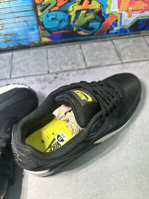 Nike Men Air Max 90 Black / Anthracite-Opti Yellow FN8005 
