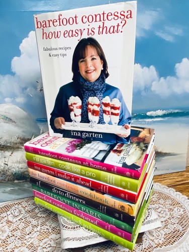 {9} BAREFOOT CONTESSA Ina Garten Hardcover COOKBOOKS First Editions
