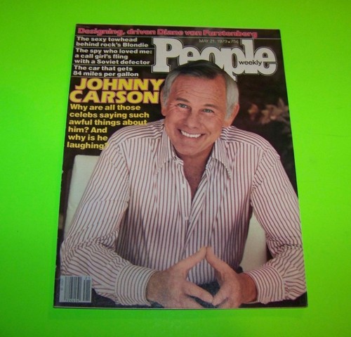 People Magazine Johnny Carson / Blondie Deborah Harry / Frank Zappa Vintage 1979 - Picture 1 of 10