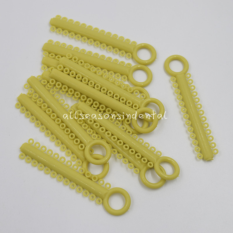 Confezione Elastici Ortodontia Elastici Ortodontici Professionali - 1040 Pezzi In 37 Colori Vivaci Per Apparecchi Dentali E Legature Cuffia Chirurgica - Foto 4