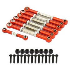 Tie Turnbuckles Linkage 3644 Fit for Traxas Slash 2WD RC Car 1/10 Parts Red